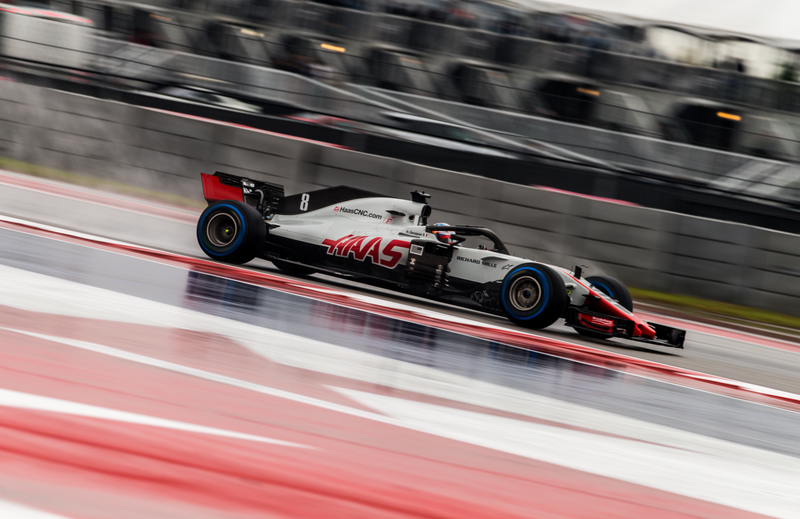 Illustration for article titled Here's All The Action From Friday At The U.S. Grand Prix